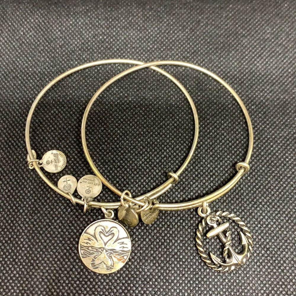 Alex and Ani bracelets, set of 2